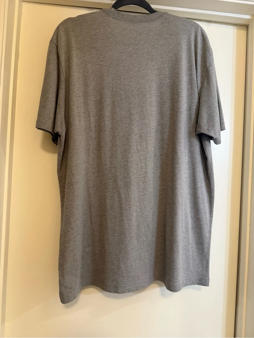 Bud Light Men’s Gray Short Sleeve Logo Tee — Classic Crewneck